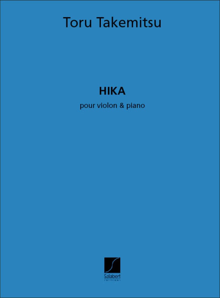 Hika Pour Violon Et Piano